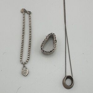 3 Tiffany & CO Morph necklace Bracelet &Ring